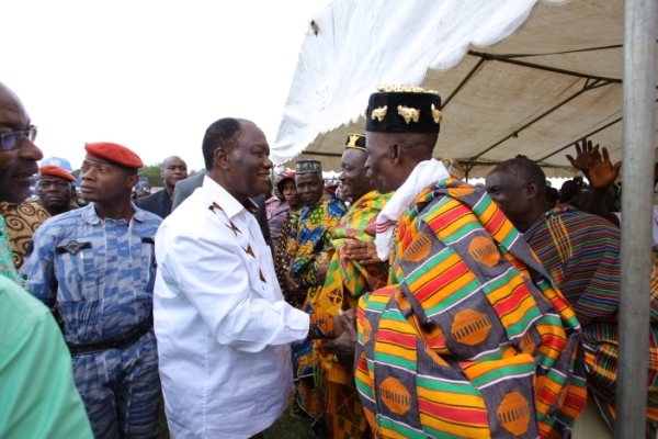 ADO aux chefs Atchan: “Je veux rassembler les Ivoiriens”